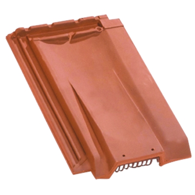 Tuile chatière de ventilation (50cm²) + grille H10 203.20 Flammé Rustique 034