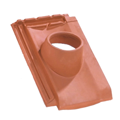 Tuile à douille D. 160mm (conforme vmc) H10 203.32 Flammé Rustique 034