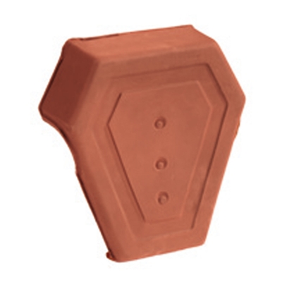 Fronton de rive universelle acc. commun 1080 Rouge 073-074-076 Edilians