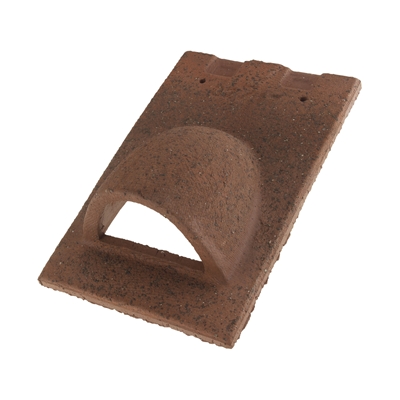 Tuile chatière de ventilation + grille (35cm²) acc. commun 613XLP Sablé Normand Terreal