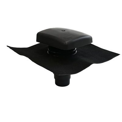 Terminal de ventilation (tuile + adaptateur multidiam) Ubiflu 2 D.100-160mm Anthracite