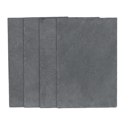 Ardoise naturelle Espagne Cupa 2 Excellence ép. 5.0mm env. 33 x 33cm 4 pans de 5cm A1T1S1