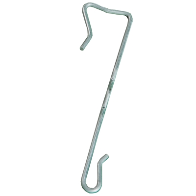 Crochets ardoise inox 17% agrafe crosinus clair D. 2.7 x 120mm boîte de 500 Dimos