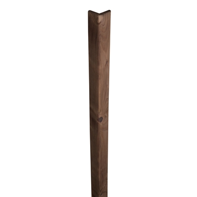 Baguette d'angle sapin du nord 55 x 55mm traité classe 3 Marron 3.00ml