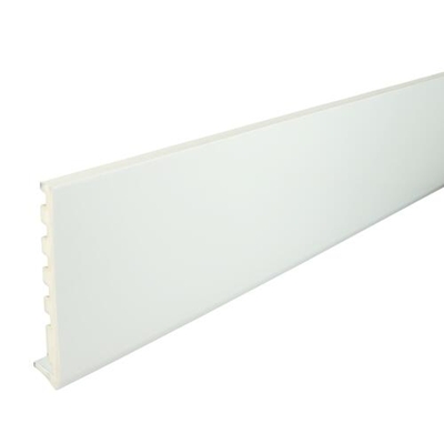 Bandeau de rive cellulaire plein Belriv ép. 15 x 175mm 4.00ml C15B1754B Blanc