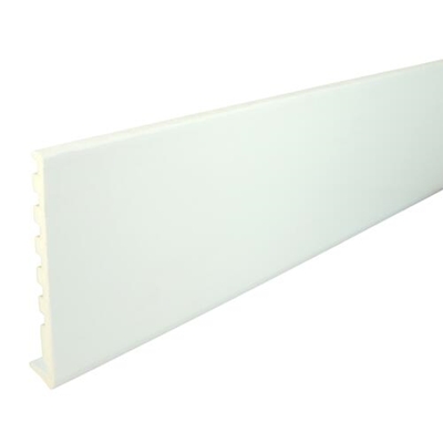 Bandeau de rive cellulaire plein Belriv ép. 15 x 200mm 4.00ml C15B204B Blanc