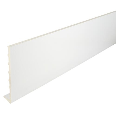 Bandeau de rive cellulaire plein Belriv ép. 7 x 175mm 4.00ml C7B1754B Blanc