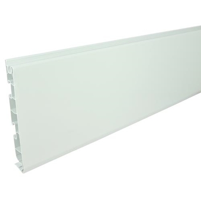 Bandeau de rive pvc alvéolaire Belriv ép. 20 x 210mm 4.00ml AB214B Blanc