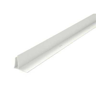 Profilé pvc de finition mural Belriv 42 x 28-40mm 4.00ml PFM4B Blanc