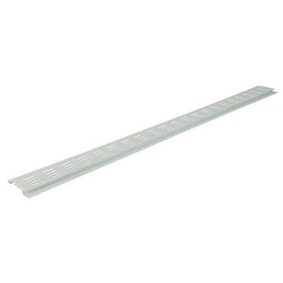 Profilé pvc de ventilation 77cm²/ml p/ sous face Belriv 2.00ml PVSF2B Blanc
