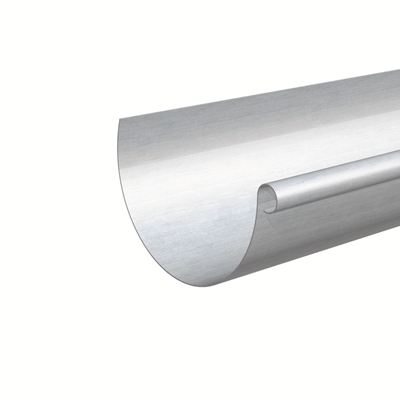 Gouttière zinc 1/2 ronde ép. 0.65mm dév. 250mm 4.00ml Naturel Rheinzink