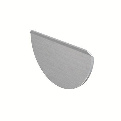 Talon zinc à souder dév. 250mm p/ gouttière 1/2 ronde Naturel