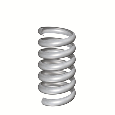 Bague zinc spirale sans bord p/ tuyau D. 80mm Naturel