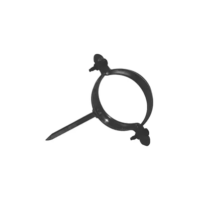 Collier à pointe acier Galvanisé p/ tuyau zinc D. 80mm