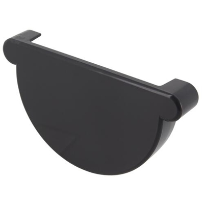 Fond en Techtan d'extremité symétrique p/ gouttière dév. 250mm FCG25A Anthracite
