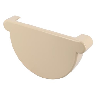 Fond en Techtan d'extremité symétrique p/ gouttière dév. 250mm FCG25S Sable