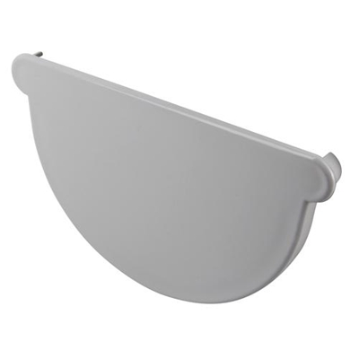 Fond en Techtan d'extremité symétrique p/ naissance de gouttière dév. 250mm FCN25 Gris