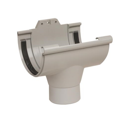 Naissance en Techtan centrale à joints p/ gouttière dév. 333mm NC33 Gris