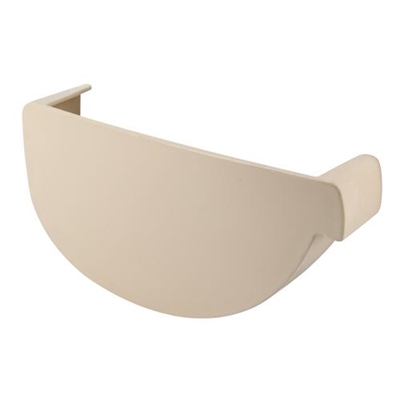Fond en Techtan d'extremité gauche p/ gouttière LG29 Vodalis FG29S Sable