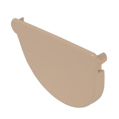 Fond en Techtan d'extremité symétrique p/ naissance de gouttière dév. 160mm FCN16S Sable