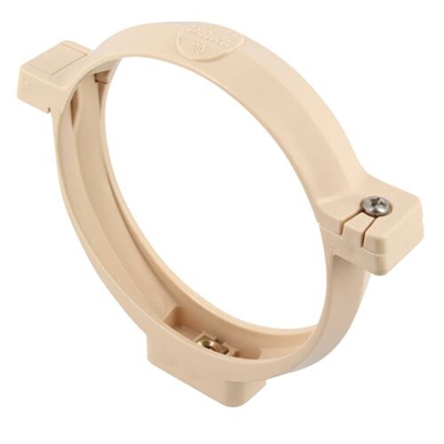 Collier en Techtan à bride insert 7-150 p/ descente de gouttière D. 100mm COTGTS Sable