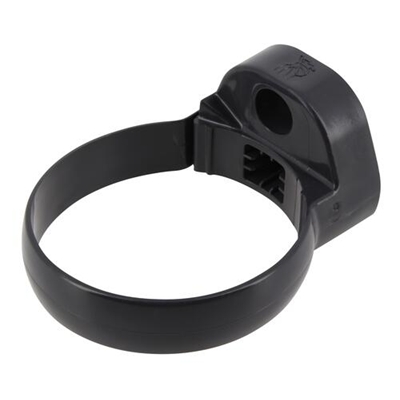 Collier en Techtan à clipser insert 7-150 p/ fix. desc. de gout. Esthétique D. 80mm CORGT1A Anthracite