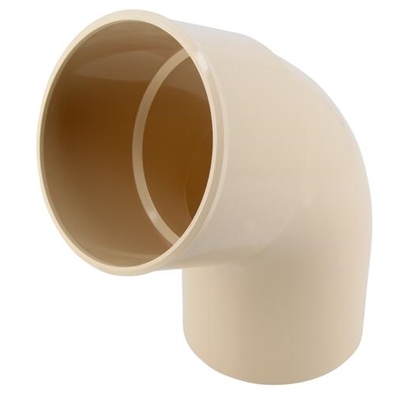 Coude en Techtan p/ descente de gouttière 67°30 MF D. 100mm CT6GTS Sable