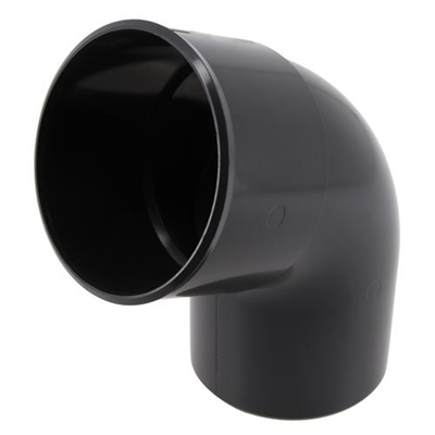 Coude en Techtan p/ descente de gouttière 67°30 MF D. 80mm CR6GTA Anthracite