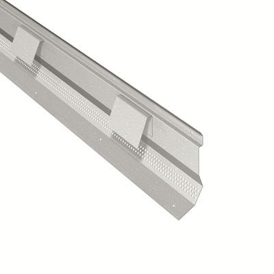 Corps de Faîtage ventilé 53cm² 1 pente contre mur acier galvanisé ép. 0.80mm 2.00ml