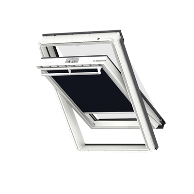 Store d'occultation manuel DKL MK08 78 x 140cm Bleu Marine 1100