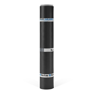 Membrane d'étanchéité souple bitume & paillettes armée anti racine Sopralene Flam Jardin Cap rouleau