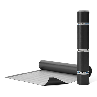 Membrane d'étanchéité souple élastomérique + alu Sopralast 50 TV Alu rouleau 1.00 x 6.00ml