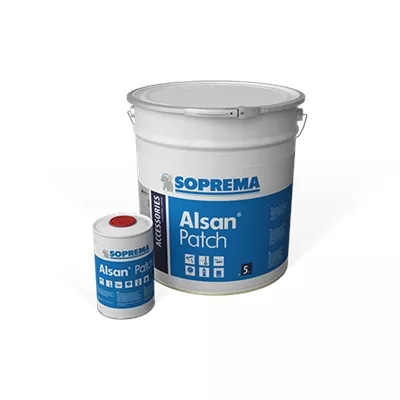 Résine Polymère de réparation Alsan Patch Gris bidon 1L