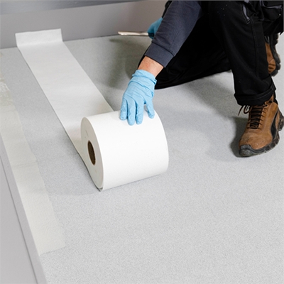 Voile polyester p/ résine d'étanchéité Alsan Fleece B165 0.20 x 25ml