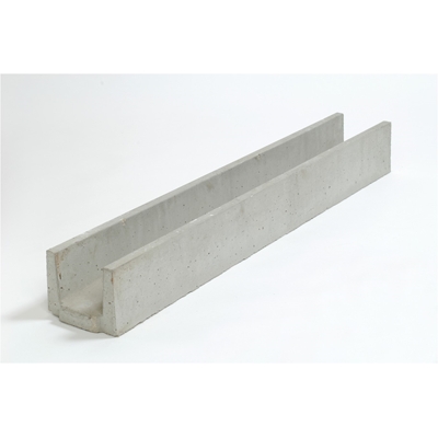 Caniveau beton Draineco 100 9.5 x 9cm en 1.00ml seul