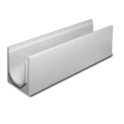 Caniveau béton SM200 seul 200 x 220mm int. 1.00ml