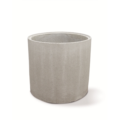 Buse de puits pleine D. 900mm ht. 50cm Gris Bonna Sabla