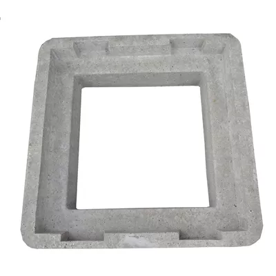Couronnement beton emboitement 40 x 40cm p/ fonte