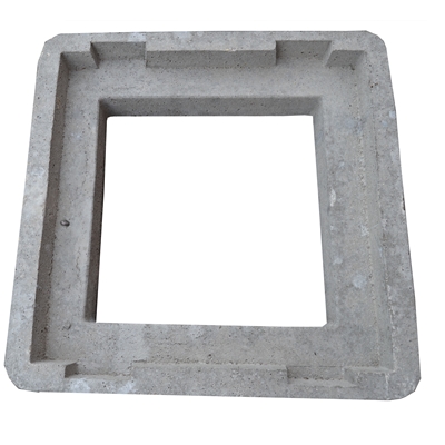 Couronnement beton emboitement 50 x 50cm p/fonte