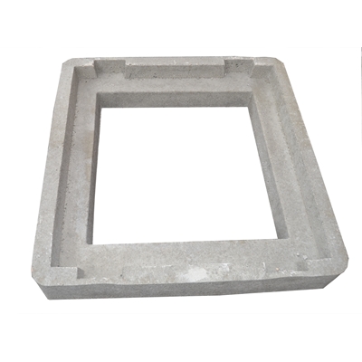 Couronnement beton emboitement 60 x 60cm p/fonte