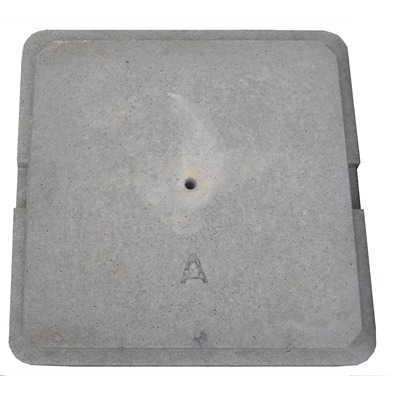 Couvercle beton arme emboitement 58 x 58cm ep. 50mm RC50 Legouez