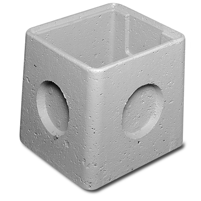 Regard beton emboitement seul 30 x 30cm ht. 29cm RM30 Legouez