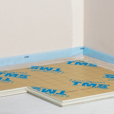 Panneau isolant PU R.B 4 côtés TMS SI ép. 25mm 100 x 120cm R=1.00m² K/W