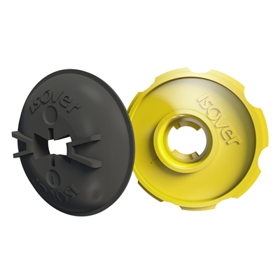 Pastilles polymère Jaune + élastique Noir p/ étanchéité à l'air boîte de 50