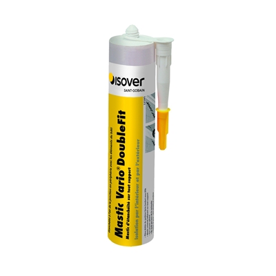 Mastic Vario Double Fit cartouche 310ml p/ membrane d'étanchéité à l'air