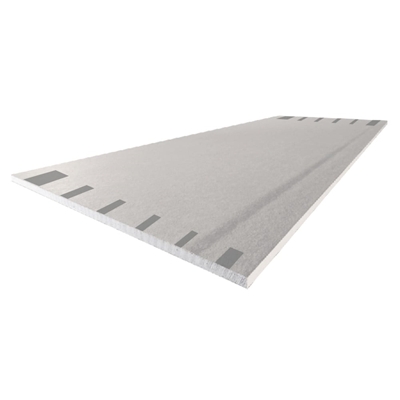 Plaque de plâtre BA13 Standard 4 bords amincis Synia NF ép. 12.5mm 250 x 120cm