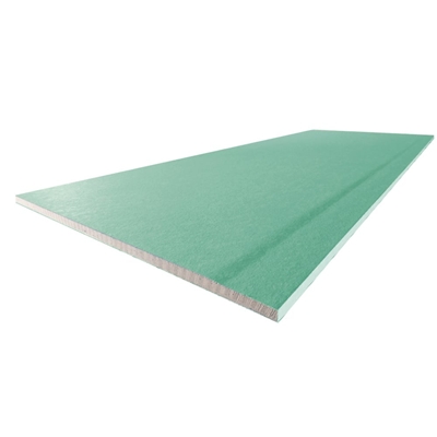 Plaque de plâtre BA13 hydro Prégydro NF ép. 12.5mm 260 x 120cm