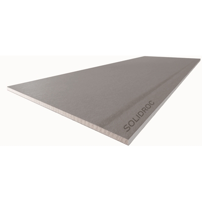 Plaque de plâtre BA13 très haute résistance SolidRoc NF ép. 12.5mm 260 x 120cm