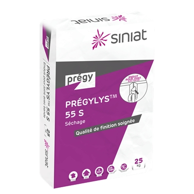 Enduit joint poudre Prégylys 55 sac 25kg