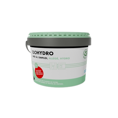 Enduit joint pâte prêt à l'emploi IsoHydro seau 10L